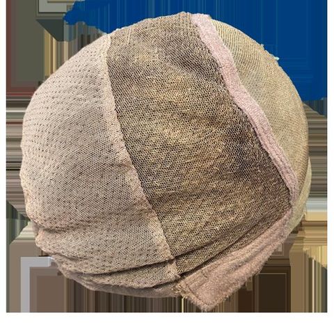 An all hand-tied cap, close up